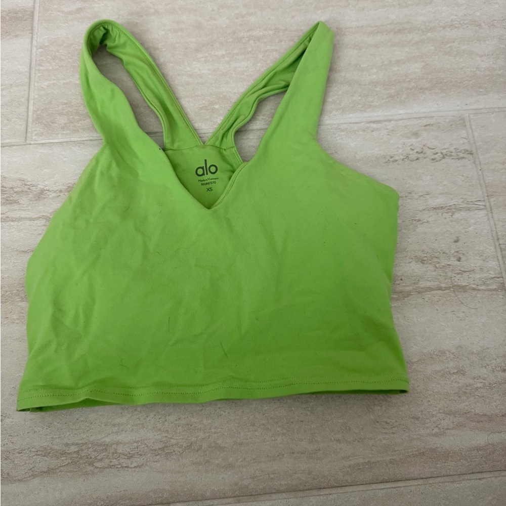 ALO Yoga Green Women's Top
